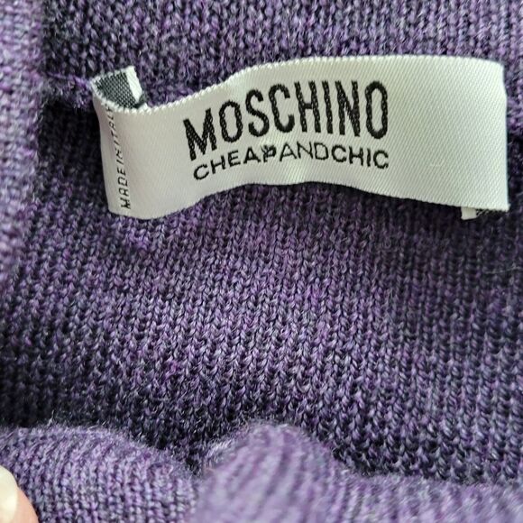 Moschino people button front sweater - Picture 3 of 5